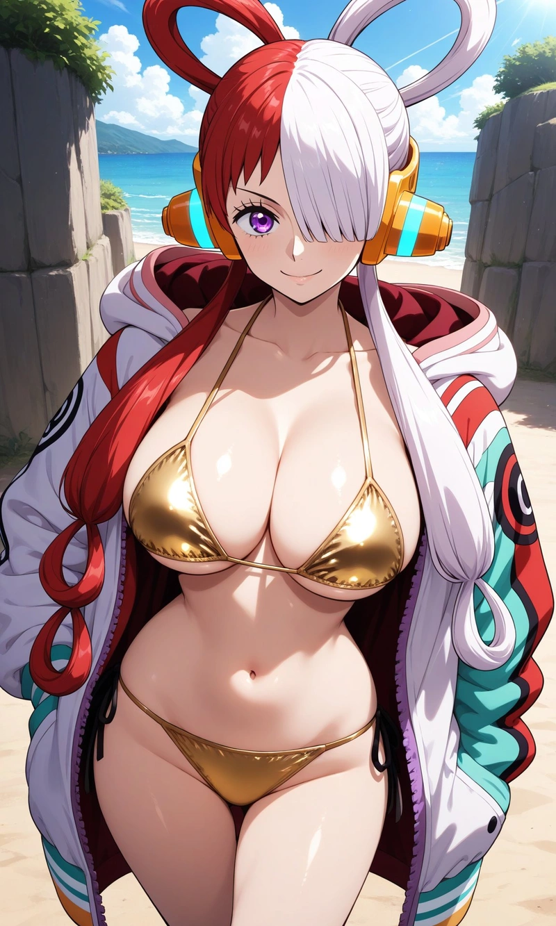 Hình Uta One Piece hentai body sexy quyến rũ 